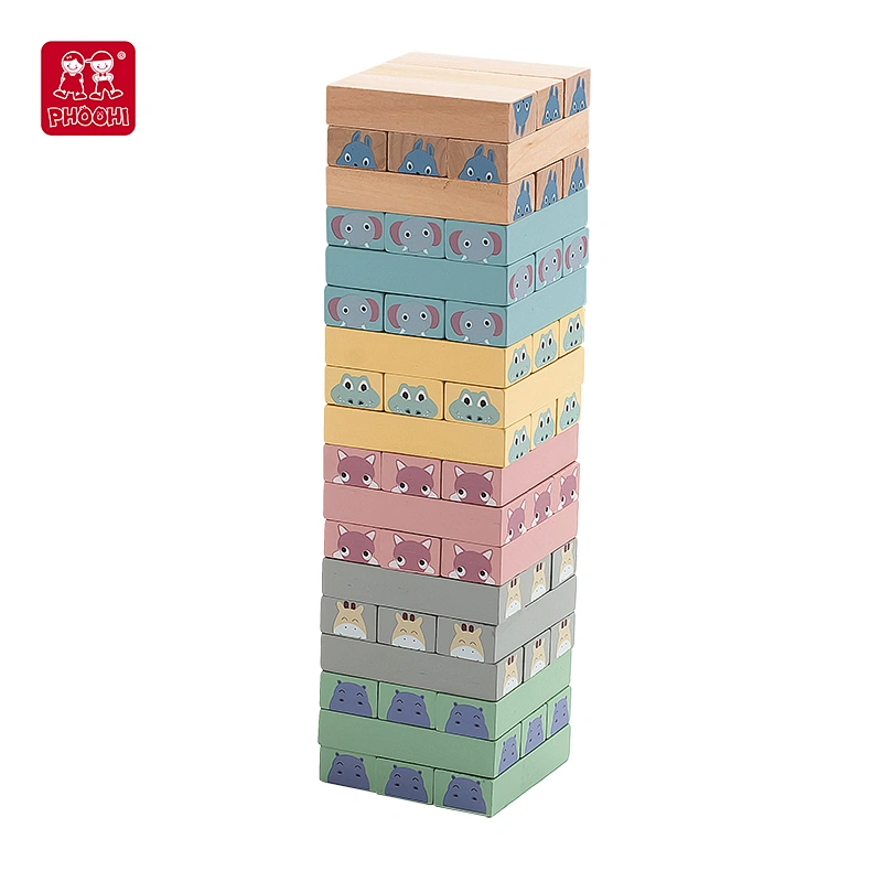wooden Tumble Tower