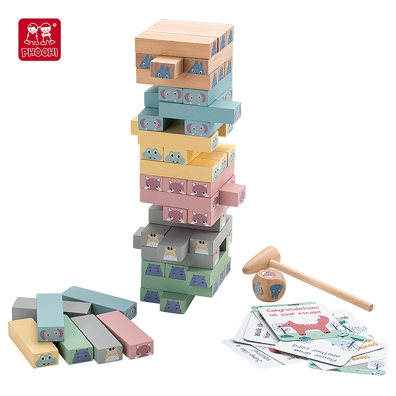 wooden Tumble Tower
