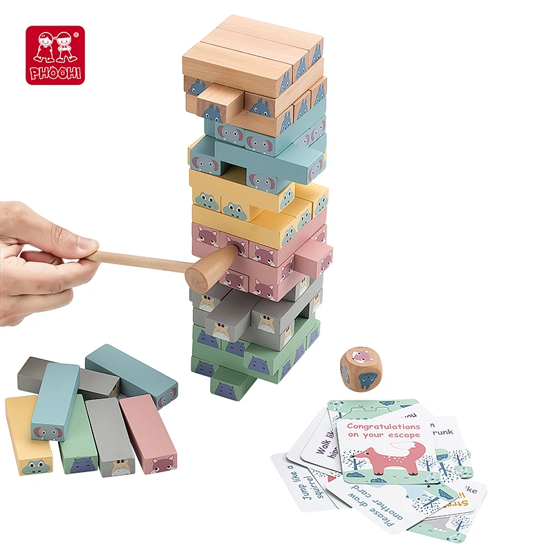 wooden Tumble Tower