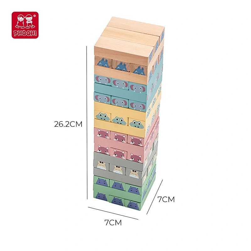 wooden Tumble Tower