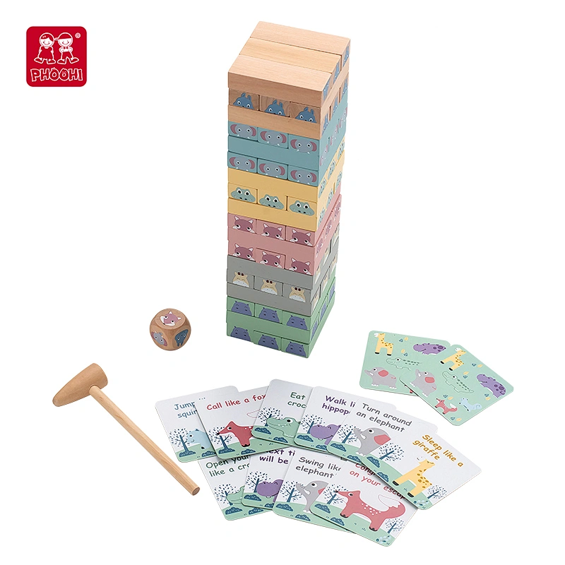 wooden Tumble Tower